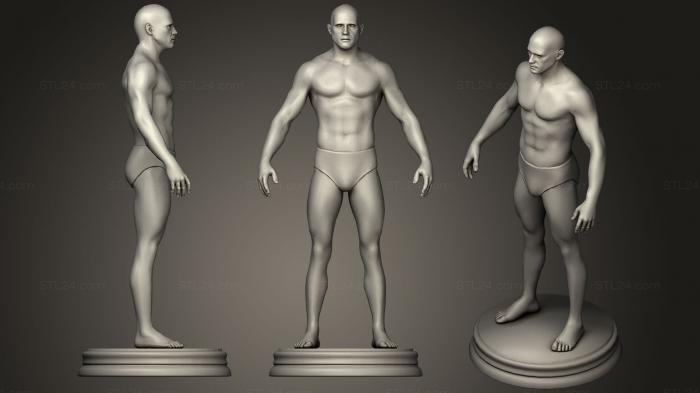 Anatomy of skeletons and skulls (Male Anatomy, ANTM_0766) 3D models for cnc